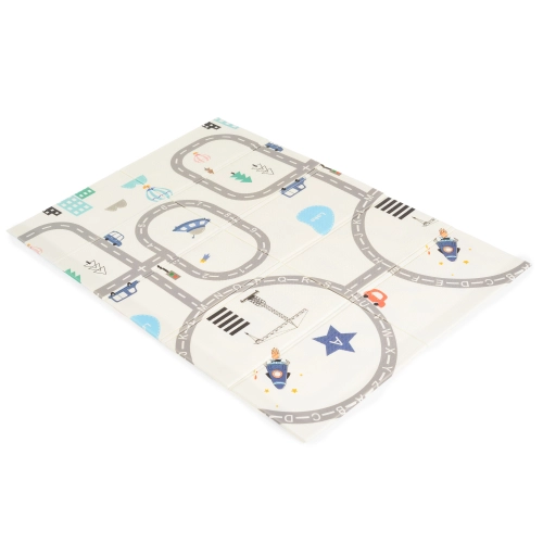 Бебешко сгъваемо термо килимче от XPE пяна Roads  - 2
