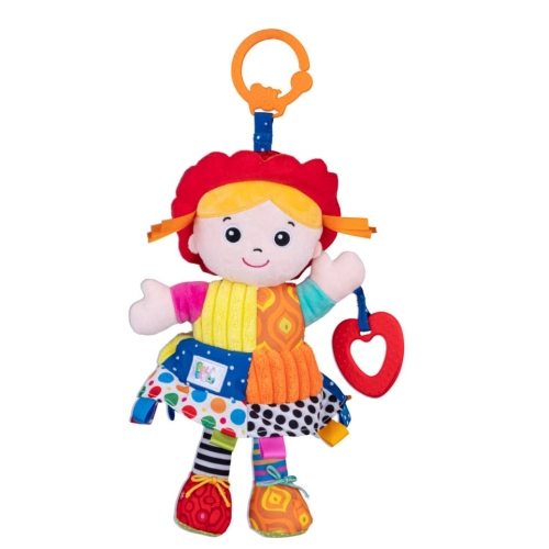 Бебешка играчка Висулка с камбанка кукла Babinka | PAT29373
