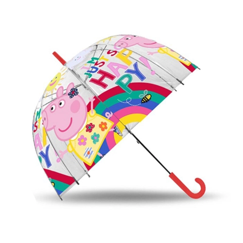  Прозрачен детски чадър Peppa Pig | PAT29386