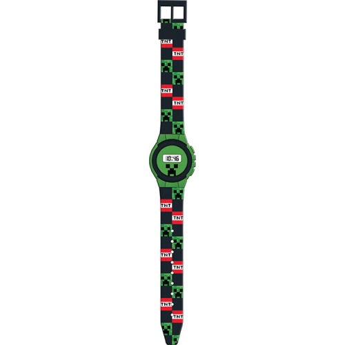 Детски дигитален часовник с цветен дизайн Minecraft | PAT29388