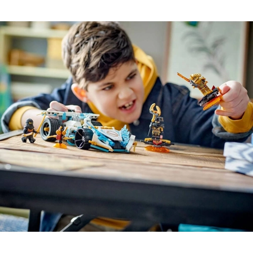 Детски комплект Ninjago Драконовата спинджицу кола на Зейн | PAT29481
