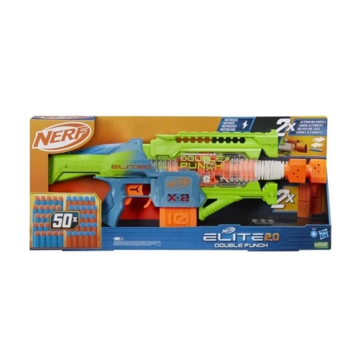 Детска интересна играчка Оръжие Нърф Elite 2.0 Double Punc | PAT29599