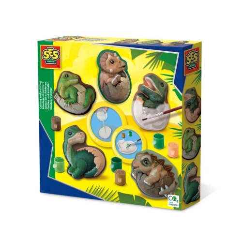 Детски комплект Отливане и рисуване: Яйца на динозаври | PAT29686