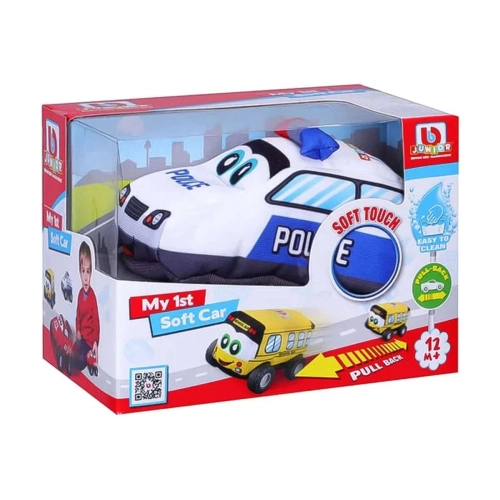 Детска играчка Моята първа мека кола: Полицейска кола | PAT29754