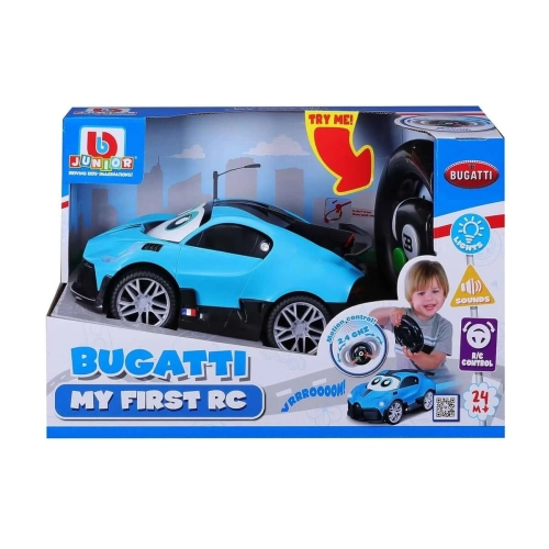 Детска количка с дистанционно Моето първо състезание Bugatti | PAT29755