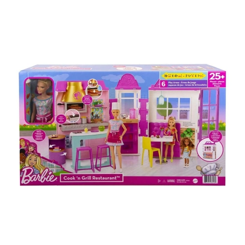 Детски игрален комплект кукла с ресторант Barbie | PAT29782
