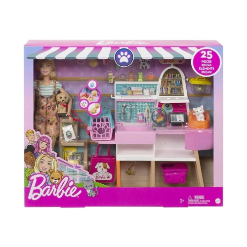 Детски игрален комплект магазин за домашни любимци Barbie | PAT29783
