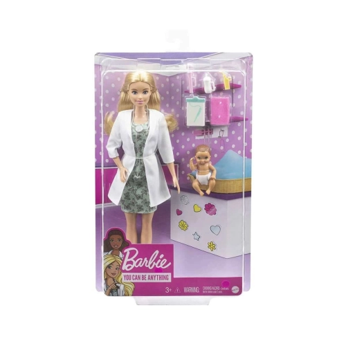 Детска кукла Barbie Професия лекар | PAT29792