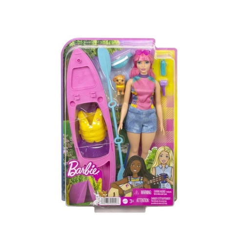 Детски комплект за игра Barbie На къмпинг: кукла Дейзи | PAT29800