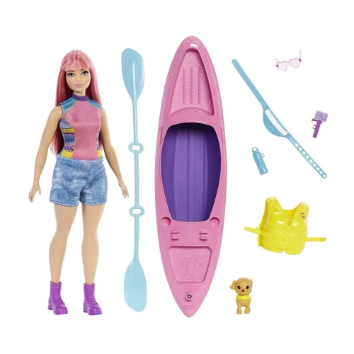 Детски комплект за игра Barbie На къмпинг: кукла Дейзи | PAT29800