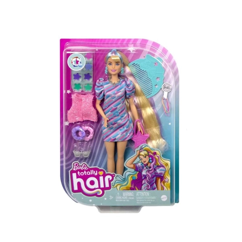 Детски комплект кукла с дълга коса и звезди Barbie | PAT29804