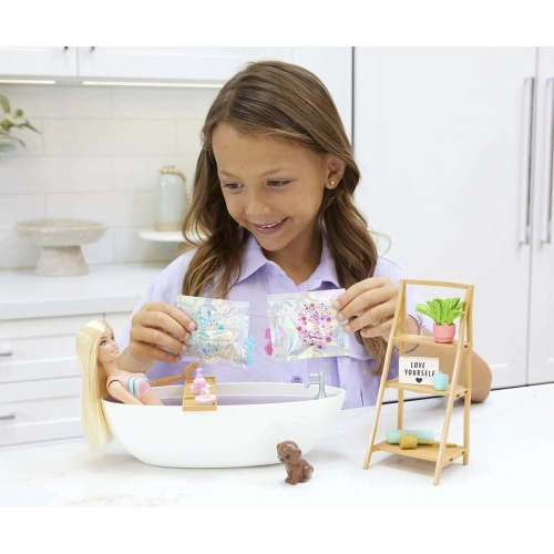 Детска кукла Barbie Игрален комплект вана с конфети | PAT29815