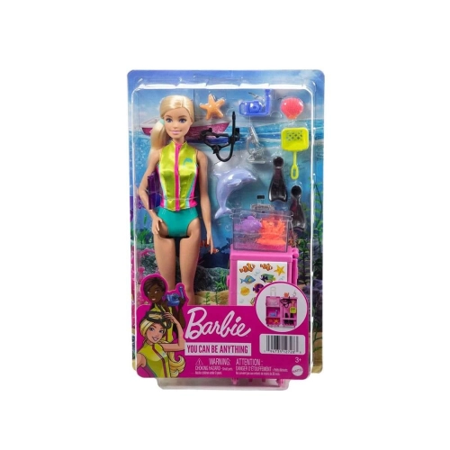Детски игрален комплект с кукла Barbie морски биолог | PAT29817