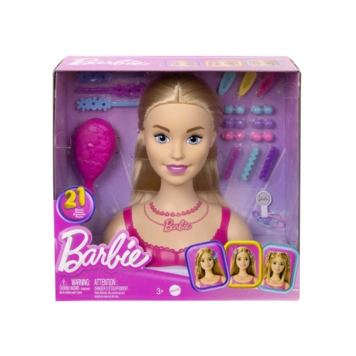 Детска кукла Barbie глава за оформяне на прически блондинка | PAT29856