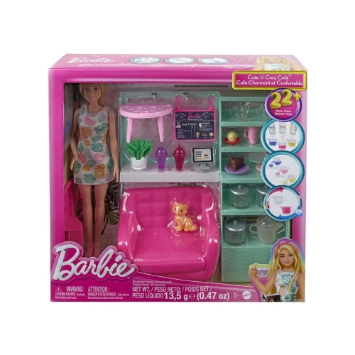 Детски игрален комплект Време за чай с Кукла Barbie  | PAT29860