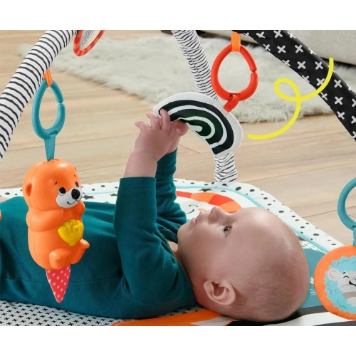Бебешка музикална активна гимнастика 3в1 Приятели-животни | PAT29935