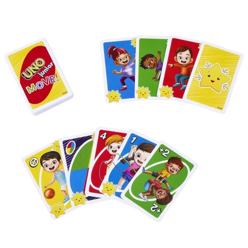 Детски карти за игра UNO Junior Move! | PAT29973