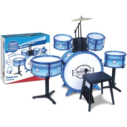 Комплект 6 броя детски барабани със стол | PAT30028