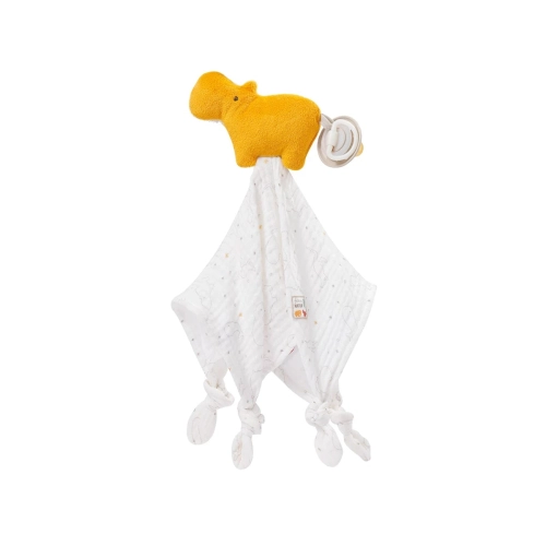 Бебешка кърпа за гушкане хипопотам | PAT30043