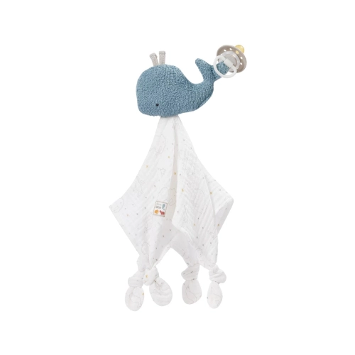 Бебешка играчка кърпа за гушкане кит  | PAT30044
