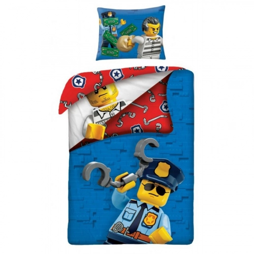 LEGO City police  детски спален комплект  | PAT30087