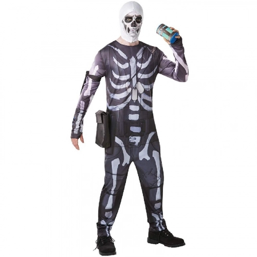 Детски костюм Fortnite Skull Trooper Размер L | PAT30093