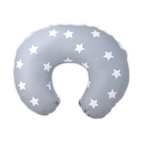 Възглавница за кърмене на бебе Happy Звезди Blue Grey Mist | PAT30146