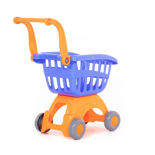 Детска синя количка за пазаруване | PAT30227
