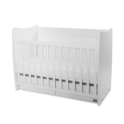 Бебешко дървено легло Matrix New 60/120 Бяло-2BOX  - 4