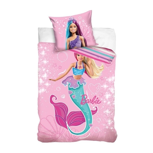 Детски спален комплект Barbie с блясък | PAT30283