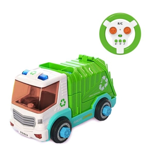 Детска играчка Разглобяем Камион за боклук с дистанционно | PAT30660