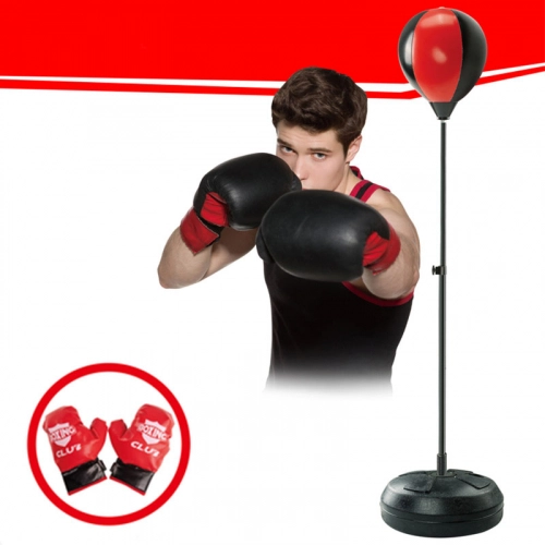 Детска боксова круша на стойка с ръкавици | PAT30672