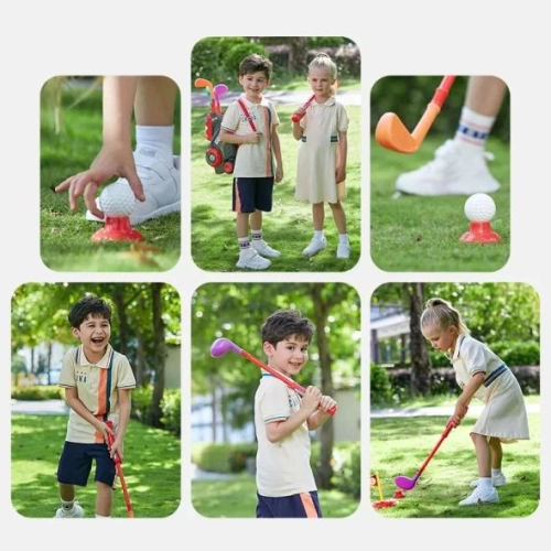Комплект детски мини голф в количка | PAT30677