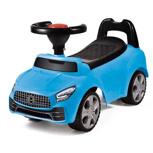 Детски син кракомобил с удобна седалка и багажник | PAT30685