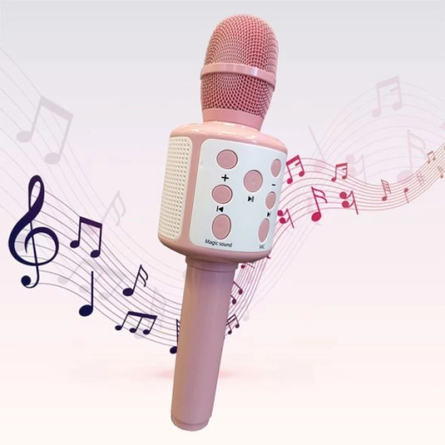 Детски розов микрофон с Bluetooth | PAT30707
