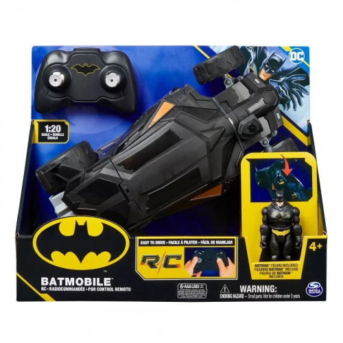 Детска играчка Кола с дистанционно Batman Батмобил с фигурка | PAT30863