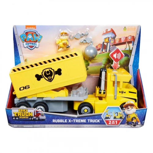 Детска комплект Големият камион X-TREME 2в1 на RUBBLE | PAT30869