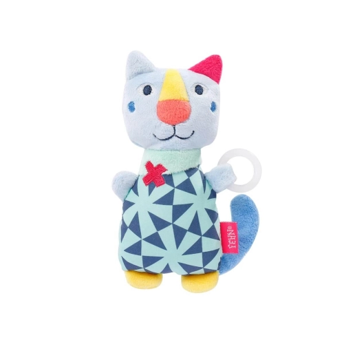 Бебешка мека играчка залъгалка котка Color Friends | PAT30897