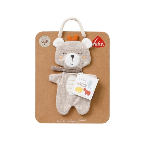 Бебешка шумоляща играчка Теди FehnNATUR 19 см | PAT30904