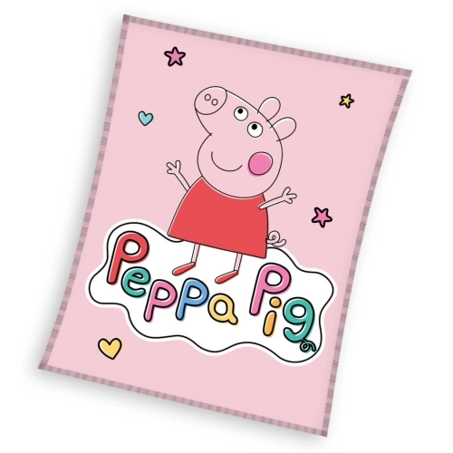 Детско одеяло Peppa Pig Happy 110x140cm | PAT30940