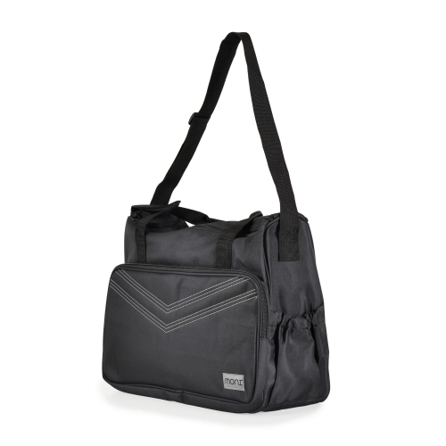 Комплект черни чанти за бебешки аксесоари Stella | PAT30996