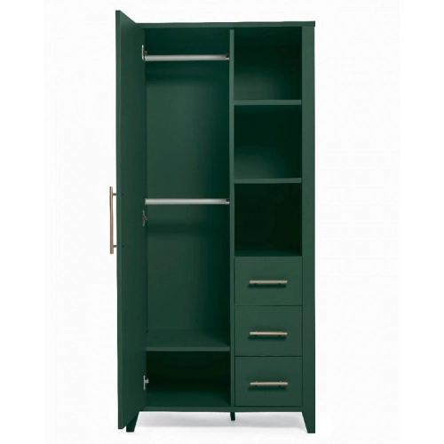 Зелен гардероб за детска стая Melfi Green | PAT31059