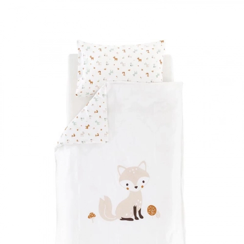 Комплект чаршафи за бебешко легло Forest animals | PAT31157