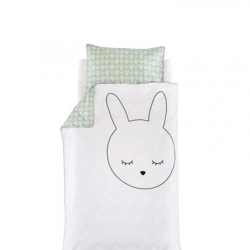 Комплект чаршафи за бебешко легло Cuddly bunny | PAT31160