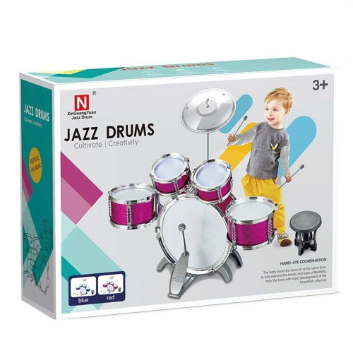 Детски барабани със столче Jazz Drums | PAT31276