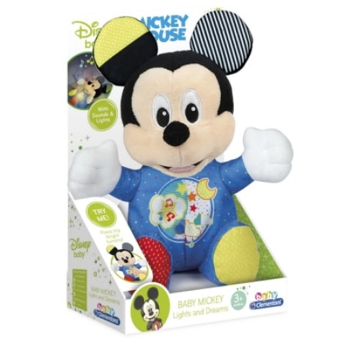 Детска плюшена играчка Mickey Mause със звук и светлина | PAT31334