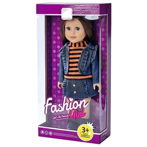Детска кукла Fashion Girl с дънков тоалет 46 cm | PAT31335
