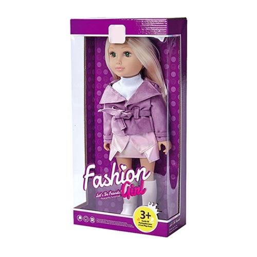 Детска играчка Кукла с розов тоалет Fashion Girl (46см) | PAT31336