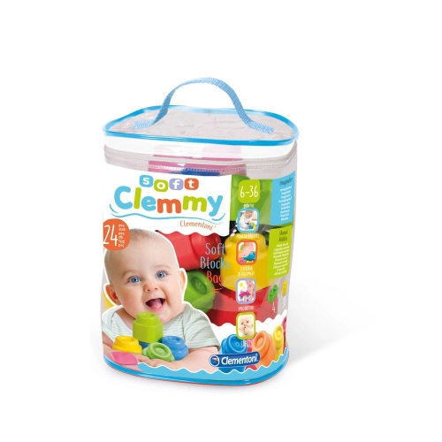 Бебешки конструктор Soft Clemmy Bag (24 части)  | PAT31349