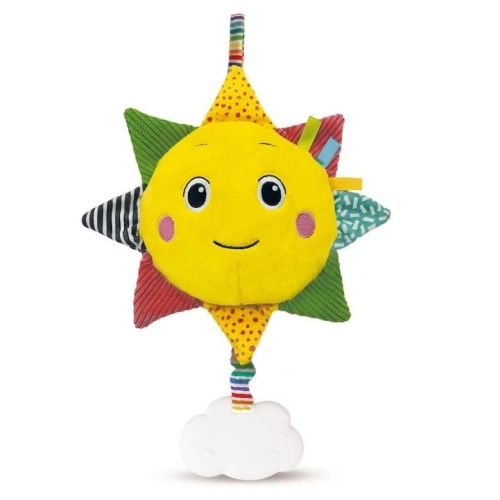 Бебешка играчка Музикално плюшено слънце | PAT31357